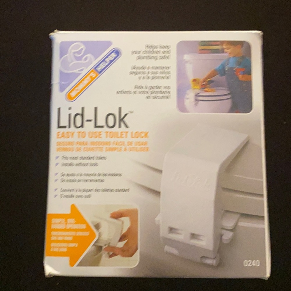 Toilet lock